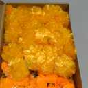 43 Pcs Diwali Decorations for Home Diwali Rangoli Floor Stickers Marigold Garland Artificial Marigold Flowers with Stem Flameless Votive Candles Diya Indian Gifts for Entrance Wall Door Porch