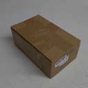 Qilery 50 Pcs Mini Paper Gift Bags Bulk with Tissue Paper Small Gift Bags with Handle and Tags for Birthday Wedding Back to School Summer Party Business (Brown, 4.7 x 2.4 x 3.9'')