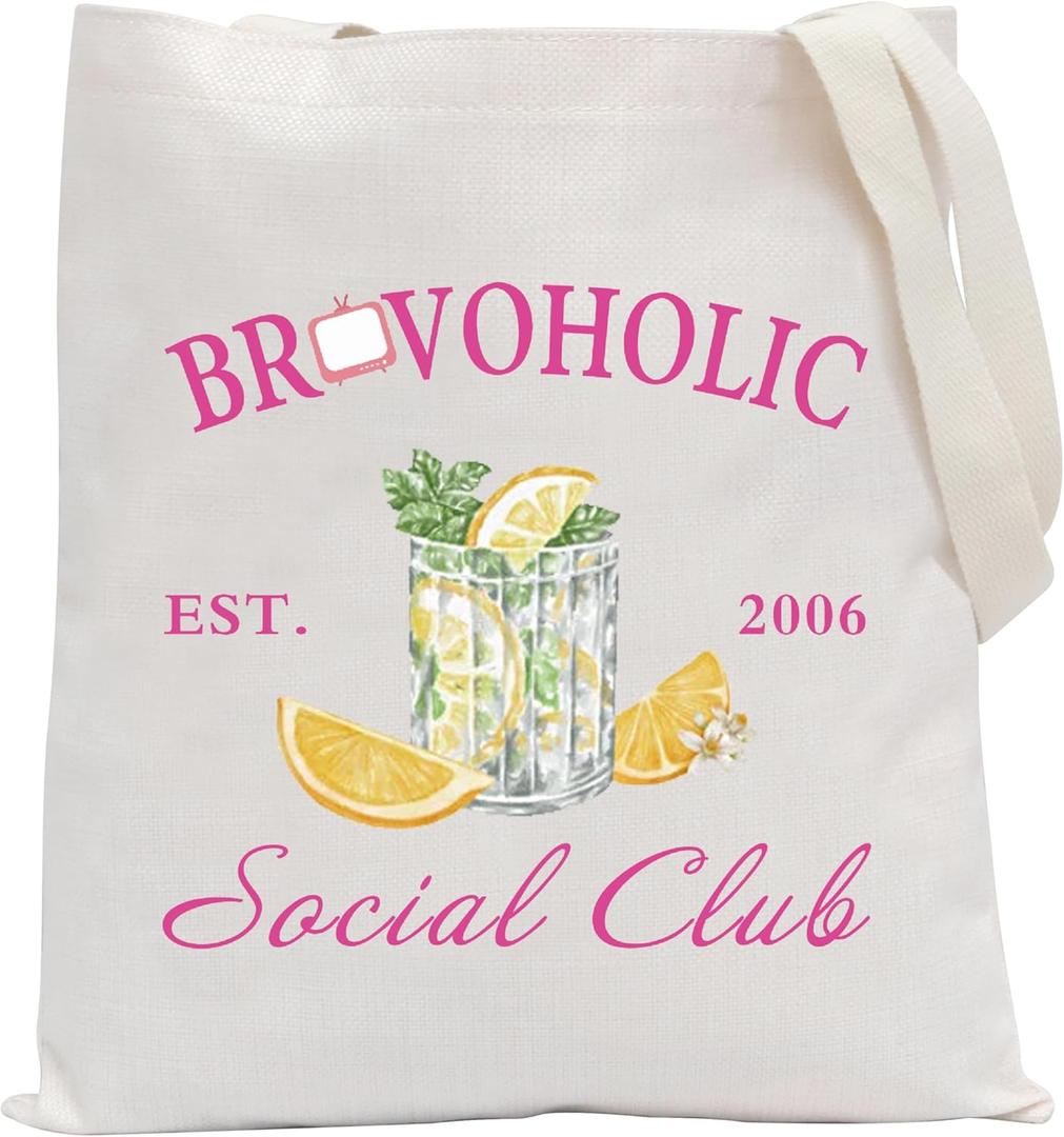 POFULL Housewives Gift TV Show Inspired Gift TV Show Social Club Shoulder Bag