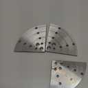 NCK-3.75Z-FJ8 8" Flat Jaws with 7pcs Taper Plug Screws for Woodlathe Chuck Woodturning Tools,Compatible with the Chucks: SuperNOVA2, G3 Nova, Robert Sorby Patriot, Record Power SC3, Record Power SC4.