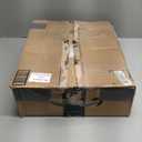 Mayfair Padded Toilet Seat with Chrome Hinges, Soft Vinyl over Wood Core Seat, Made in USA, Round, White (Elongated)