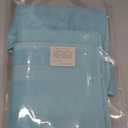 Aqua Green Hand Towels 2 Pack with Hanging Loop (13"x29") - 100% Cotton, Lightweight, Fluffy & Absorbent Face Towel Set, Quick Dry & Fade Resistant, Gentle on Skin, Modern Bathroom Decor