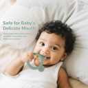 3 Pack BabyTeething Toys, Teethers for Babies 3-6 6-12 Months, BPA Free Teething Relief Easy to Hold, Silicone Teether Toys for Baby Essentials (Yellow)