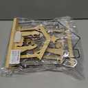 2 x Nativity Scene Sets Indoor with LED Lights - Wooden Nativity Table Centerpiece Sign Holy Family Figure for Christ's Birth Religious Xmas Mantle Shelf Tabletop Home Christmas Decorations