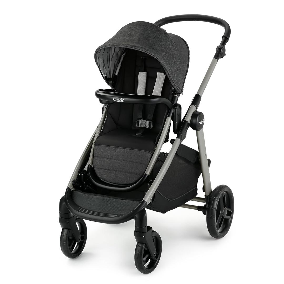 Graco Modes Nest2Grow Baby Stroller, Slide2Me Adjustable Seat, 4 Modes of Use Capability from Infant Car Seat Carrier to a Double Stroller, Maison 