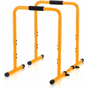 NEWBULIG Dip Bar Station, Adjustable Parallel Bars with Soft Foam Handles | Heavy Duty Dip Stands, Parallette Bars Workout Equipment for Home, Gym, Patio, Office