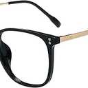 GUDVUE Blue Light Glasses For Woman, Computer Reading/Gaming/Phones Glasses, Anti Glare/UV400/Eye Strain