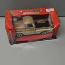 1958 Chevy Apache Fleetside Pickup Truck Brown and Beige 1/24 Diecast Model Car by Motormax 79311brn-bg