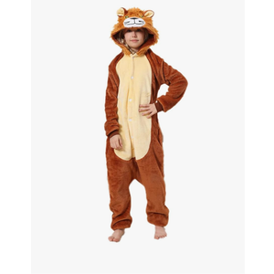 Animal Onesie Pajamas for Kids Christmas Onesie Cute One Piece Pajamas Sleepwear Gift for Boys Girls, Size:M
