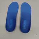 Walkhero Plantar Fasciitis Inserts - Arch Support Orthotic Insoles for Flat Foot and Foot Pain, Everyday Comfort and Support (Mens 7-7 1/2 | Womens 9-9 1/2 Blue)