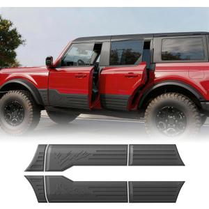 powoq 4 Door Door Molding Trim Compatible with 2021-2026 Ford Bronco