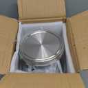 2 Gallon Glass Beverage Dispenser, 18/8 Stainless Steel Spigot and Lid  Glass Drink Dispensers for Parties  Mason Jar Drink Dispensers with Lids  Laundry Detergent Holder