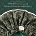 Years Calm Soft Satin Sleep Bonnet for Curly & Natural Hair Care - Adjustable Unisex Bonnet for Women & Men, Soft Breathable Double-Layer Night Cap(Green)