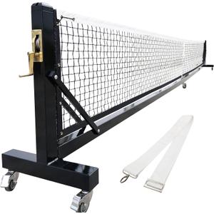 Pro Portable Pickleball Net System Portable Pickleball Net Outdoor,Heavy Duty Premium-Grade Brass Winder 22 FT Regulation Size Pickleball Court Equipment Indoor or Outdoors