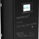 WZRELB 3000W Split Phase Pure Sine Wave Inverter, 48V DC to 120V/240V AC, 4 AC Outlets, Hardwire Terminal, High Efficiency up to 91.6%