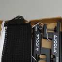 JOOLA Premium Avanti Table Tennis Net and Post Set - Portable and Easy Setup 72" Regulation Size Ping Pong Screw On Clamp Net, White/Black