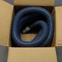 Pool Vacuum Hose With Swivel Cuff 1-1/2" Diameter 18FT Flexible Heavy Duty Pool Vacuum Cleaning Hose Perfect for Above&In Ground Swimming Pool