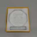 2025 Retirement Gifts for Men & Women, Crystal Plaque Keepsake with Engraved Thank You Message, Elegant Milestone Gift for Boss, Teacher, Doctor, Colleague, Friend (Retirement A)