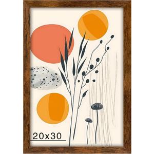 Brown 20x30 Picture Frame for Wall Decor Display, 1 Pack