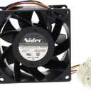 Replacement GE Refrigerator Evaporator Cooling Fan Motor for WR60X26866 WR49X25197 WR60X26033 NIDEC V80E14MS2A3-57A611 239D1412P002 GE WR60X10356