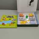 POPULAR PLAYTHINGS Magnetic Animals for Toddlers 1-3, Mini Mix or Match Animal Toys, Set of 7 Gift for Kids - Jungle Animals with Pop-up Playmat