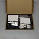 Tenare 12 Pack 42.84.5 Inch Easter Mini Clear Plastic Gift Bags with Handles Wedding Extra Small Transparent Party Favor Bags Bulk with Ribbon Tissue Paper for Easter Party Supplies(Black)