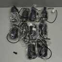 SUNVIE 12W Low Voltage Landscape Lighting RGB Color Changing LED Landscape Lights with Remote Control Waterproof Garden Patio Spotlight Christmas Decoration for Outdoor(10 Pack with Connector)