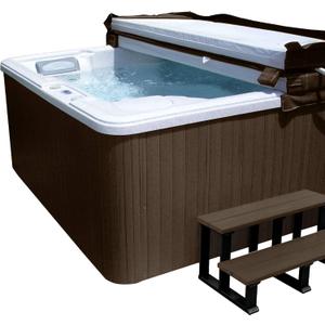 Highwood SPAKIT-FL-ACE Hot Tub Cabinet Spa Replacement Kit, Weathered Acorn