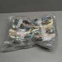 8 Pack Chunky Yarn for Hand Knitting - Chenille Blanket Yarn for Crocheting Blankets - 228 Yds/61.6 Oz Rainbow Ombre Yarns - Super Bulky Soft Thick Mixed Color Jumbo Yarns (8, Green-White-Curry)