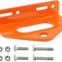 Zero Turn Mower Trailer Tow Hitch 1/4"(6mm) - Heavy Duty Lawn Mower Trailer Hitch 3/4" Hole Center with 2 Types Carriage Bolt Orange