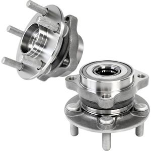 2 PCS 513303 Front Wheel Bearing Hub Assembly Fit for Subaru Forester 2009-2014, Impreza 2008-2014, WRX 2013-2014, XV Crosstrek 2013-2014, 5 Lugs