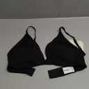 Calvin Klein Form to Body Lightly Lined Triangle Bralette Black Small