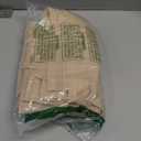 DWCN Beige Sheer Curtains Semi Transparent Voile Rod Pocket Curtains for Bedroom and Living Room, 52 x 72 inches Long, Set of 2 Panels