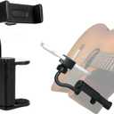 Guitar Phone Holder, Digital Sheet Music holder, Phone Clip Mount Fit for 6-10cm Thick Guitars& Ukulele, Practical Guitar Accessories for Watching Tutorials & Tabs While Playing, Easy Setup