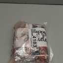 6 Pcs Christmas Hanging Kitchen Towels with Loop Hand Tie Towels Microfiber Drying Baking Cooking Cloth(Red, Christmas)