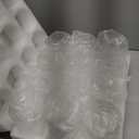 SUPMIND 12pcs Clear Cylinder Vases for Centerpieces, Glass Flower Vases for Wedding Decorations and Home Decor, 6 Inch Glass Hurricane Candle Holder for Table Shelf