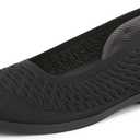 LifeStride Women's Khloe (10 Wide, Black)