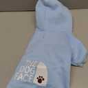 Paiaite Light Blue Chihuahua Dog Hoodie: Keep Your Pup Warm and Stylish with a 'The Dog Face' Printed Sweatshirt Pet Clothes, and Sweater Coat All in One Perfect for Winter and Cool Summer Nights! M (M-(5~11lb) | Chest(~17.7"))