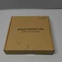 TIICHOO Period Underwear for Women Seamless Period Bikini Regular Absorbency Leakproof Underwear (Medium, Black/2 Beige/2 Smoke Green)