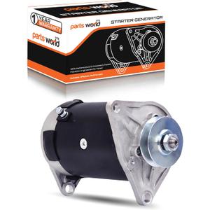 12V Starter Generator for Club CAR DS Golf cart 1984-1996 FE290 FE350 Kawasaki 1018294-01 Gator TX Turf Carryall 1992-96 15435 3102201HI1 420-46000 TMC000A0011 AM137931 TMC001B0011-1Year Free Support