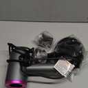 Slopehill Professional Ionic Hair Dryer, Powerful 1800W Fast Drying Low Noise Blow Dryer with 2 Concentrator Nozzle 1 Diffuser Attachments for Home Salon Travel (Grey)