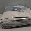 Apricot Pinch Pleated Linen 100% Blackout Curtains 96 Inches Long 2 Panels Insulated Thermal Full Blackout Drapes for Bedroom Living Room Darkening Pinch Pleat Curtains with Hooks Rings Clips 8 FT