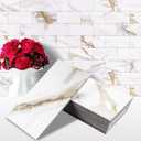 STICKGOO 100-Pieces Peel and Stick Backsplash, 3" x 6" PVC Wall Tile, Stick on Backsplash for Kitchen/Bathroom/Fireplace/Laundry Room (Calacatta Gold)