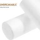 Operitacx 6pcs Foam Cylinders  Lightweight Polystyrene Foam Packaging, DIY Christmas Decorations, Craft Supplies for Floral Arrangements, Model Making & Gift Wrapping