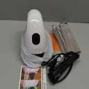 Calogy Mini Heat Press, Heat Transfer Machine, Constant Temp Control, Insulated Safety Base, Fits for Crafts, T-Shirt, Hat, Cap, Pillows (White Pink)