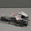 Round Hair Blow Dryer Brush - 1.2 Inch Ceramic Barrel Hair Dryer Brush for Short/Middle Hair, One Step Drying, Volumizing, Straightening and Styling, Negative Ionic Dryer Brush (Black-Golden, 1.2)