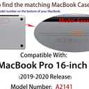UESWILL Compatible with 2019 2020 MacBook Pro 16 inch Model A2141 with Touch Bar & USB-C Creative Design Pattern Hard Shell Case Cover, Bulb