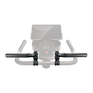 Handlebar Extender for Peloton Indoor Exercise Bikes, 1 Pair of Ultimate Handlebar Extension of Peloton Accessories (Bull-horn (with Black Tapes))