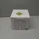 Freshmage 16oz Double Walled Insulated Tumblers (4 Pack), Tumbler Cups Keep Drinks Cold & Hot, Crystal Clear Reusable Plastic Cups, BPA-Free Plastic Drinking Glasses, Dishwasher Safe