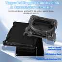 ROISKIN for Flre HD 8 & 8 Plus Case 12th/10th Generation (2024/2022/2020 Release) with 360 Kickstand Hand Strap for Kids